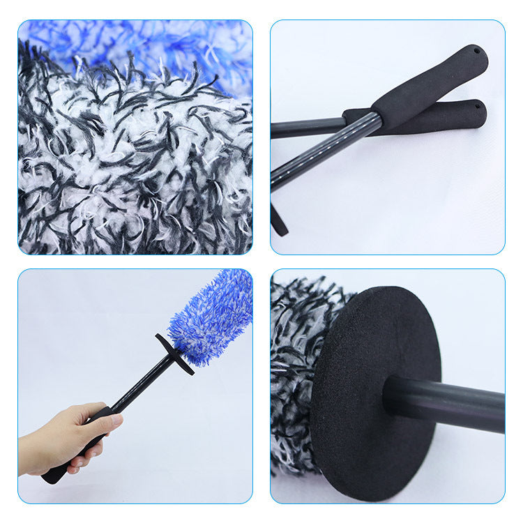 Car Detailing Brush Set for Vents, Rims and Trim