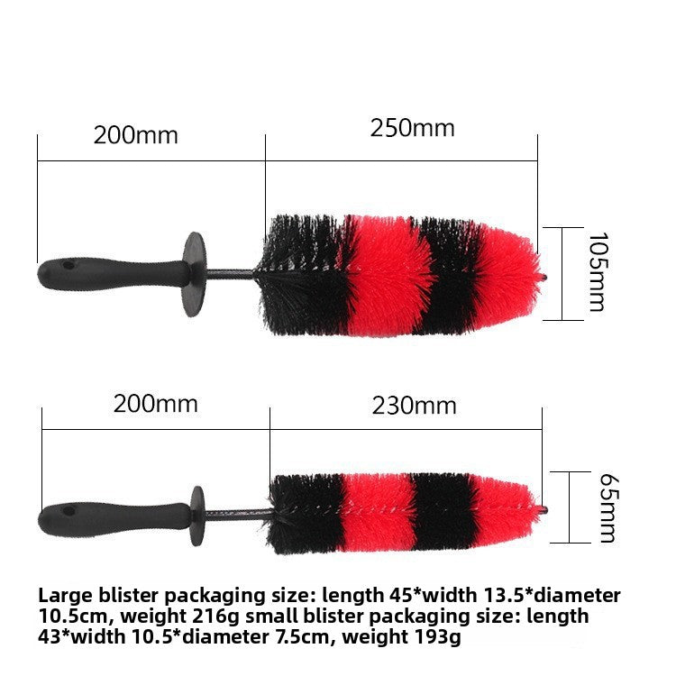 Car Detailing Brush Set for Vents, Rims and Trim