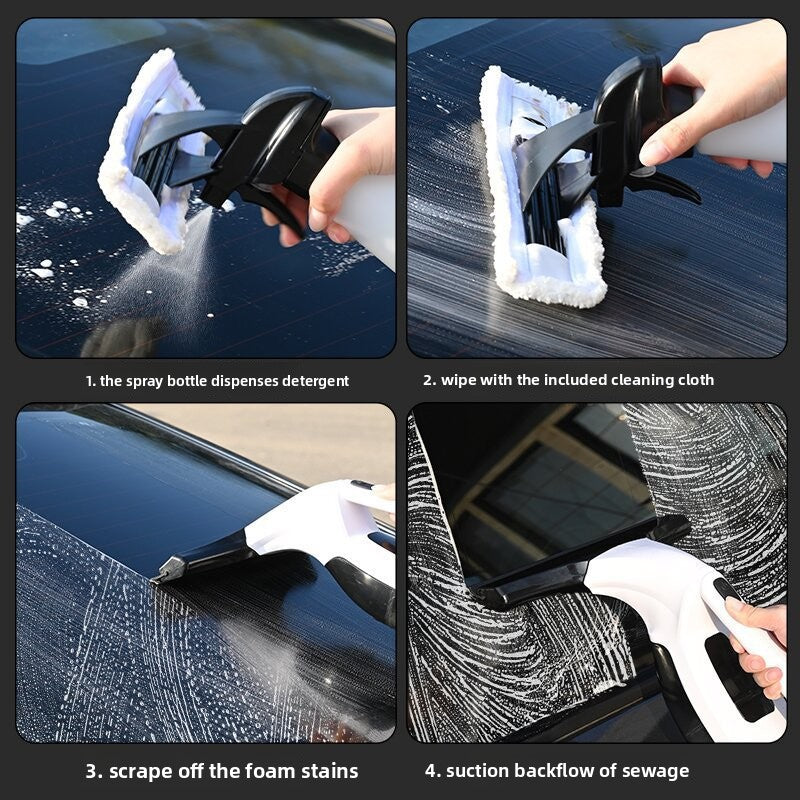 Cordless Electric Window Cleaner with Strong Suction