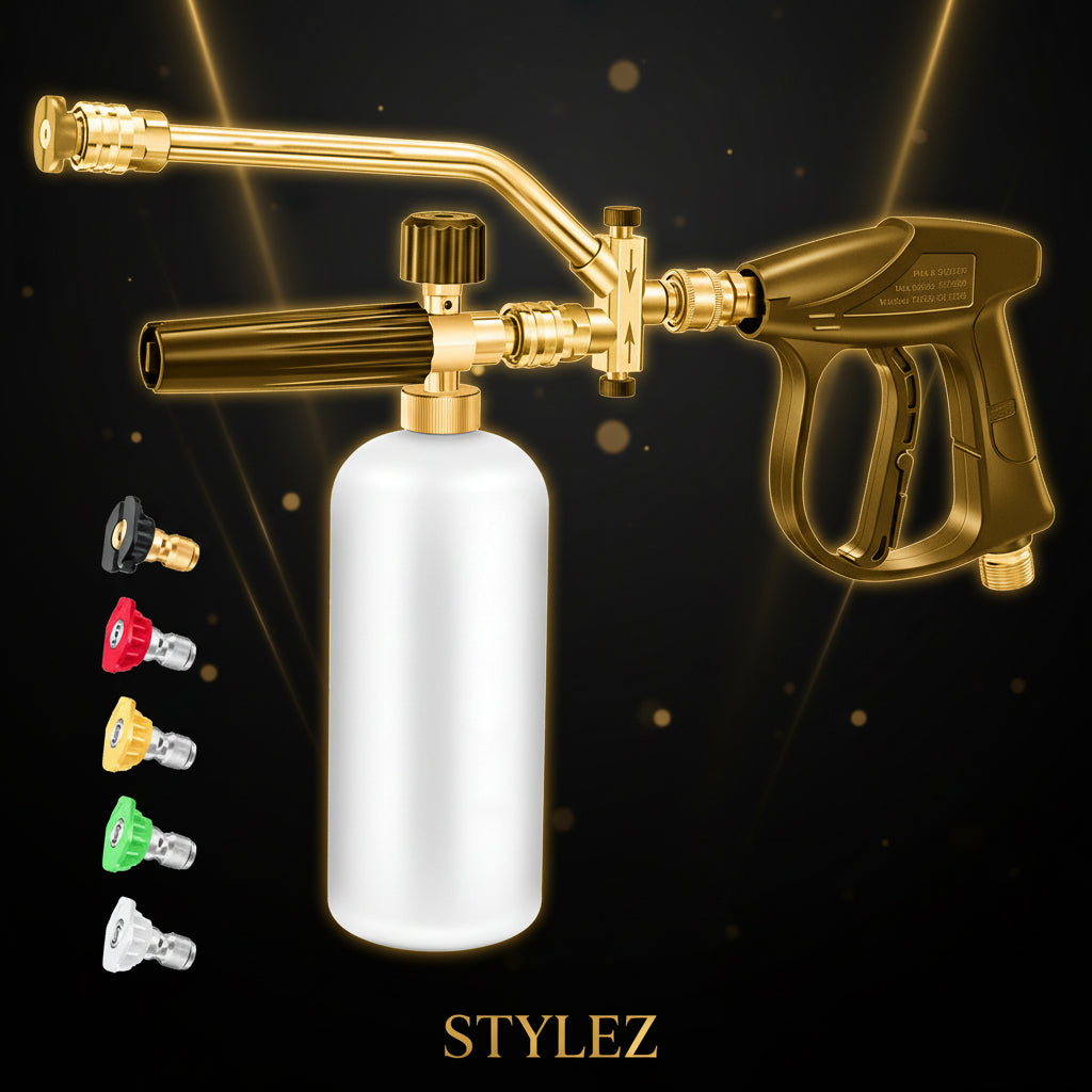 High Pressure Car Wash Water Gun with Foam Nozzle