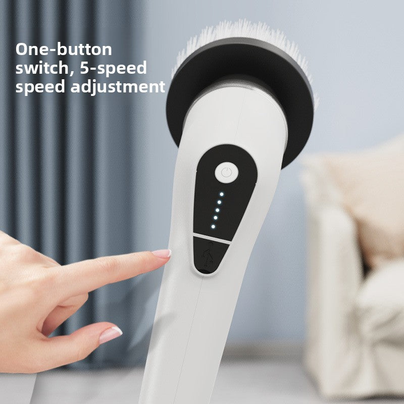 Electric Cleaning Brush Cordless Scrubber Kit