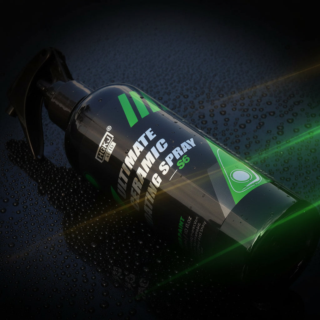 Car paint coating spray