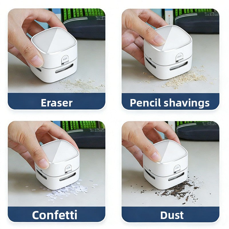 Automatic Portable Mini Desk Vacuum Cleaner for Pet Hair