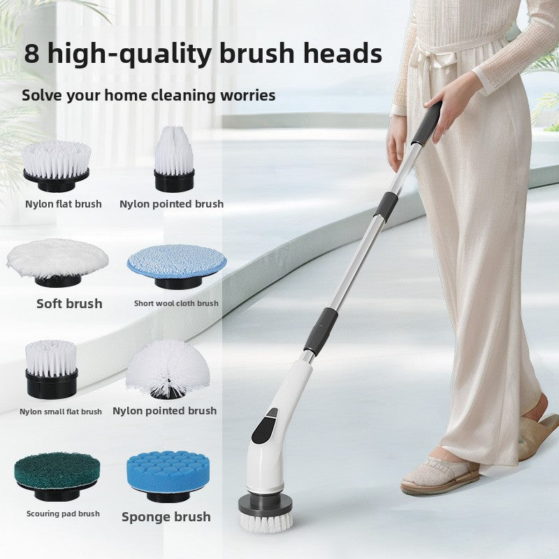 Electric Cleaning Brush Cordless Scrubber Kit