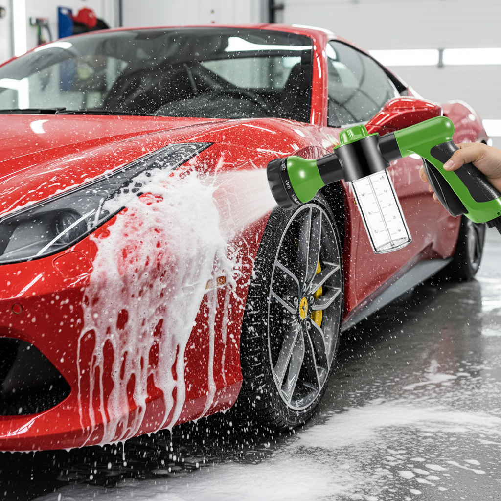 Portable Foam Car Wash Sprayer for Home and Auto