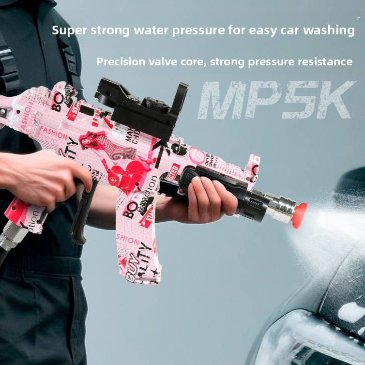 MP5K Mini High Pressure Car Wash Spray Gun Set
