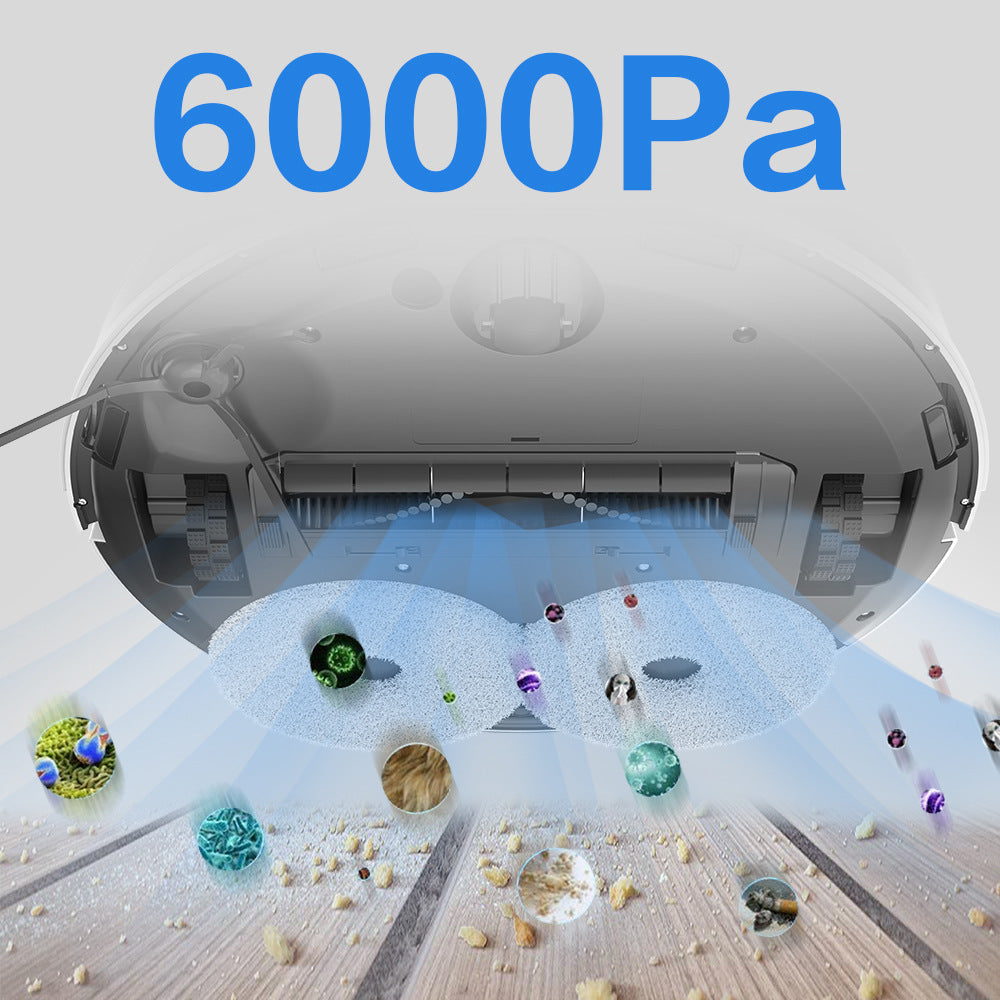 High Suction Robot Vacuum and Self-Cleaning Mop