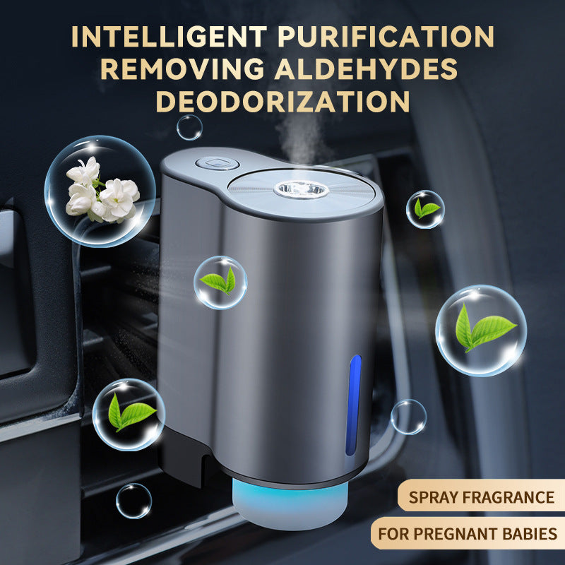 Smart Car Aroma Diffuser with Auto Spray