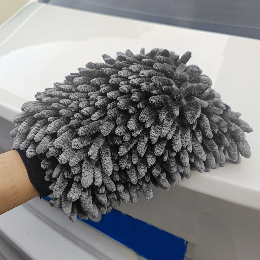 Chenille Cleaning Gloves for Dusting Cars and Home