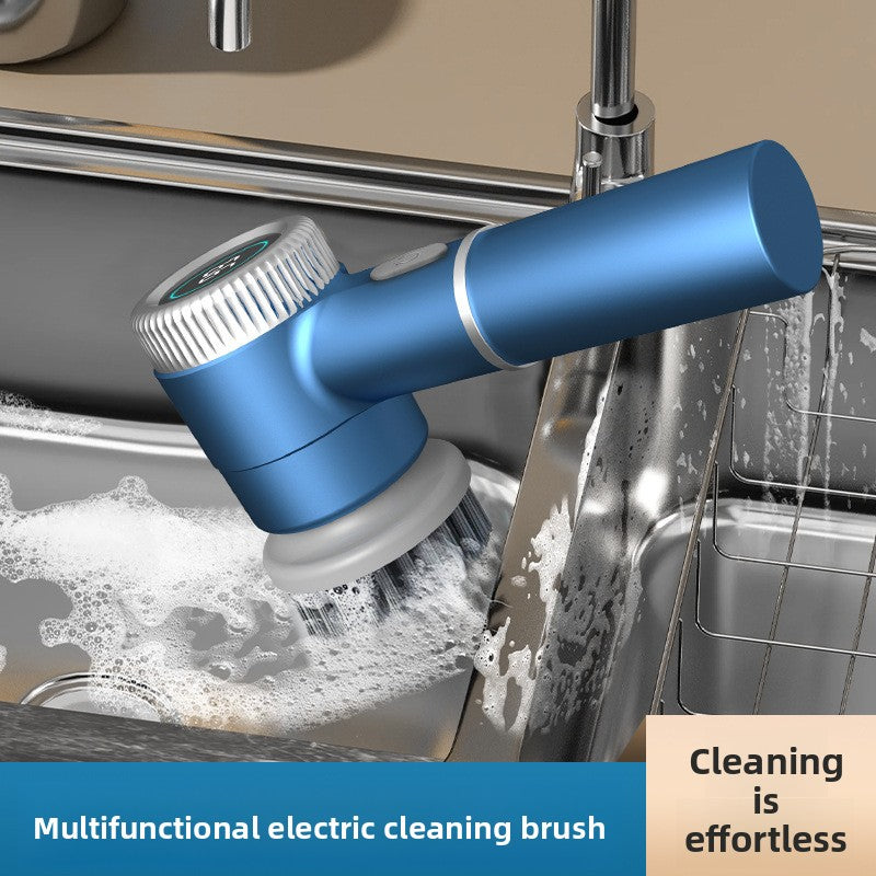 USB Rechargeable Electric Bathroom Scrubber Brush