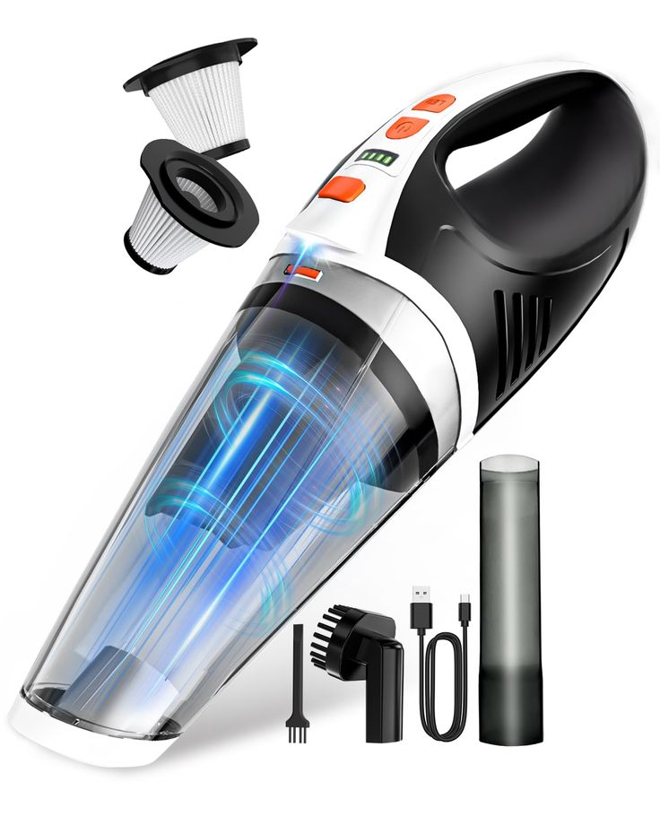 Cordless Wet & Dry Handheld Car Vacuum